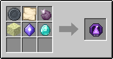 Crafting Spire Sense: a Blank Rune and Empty Map, Chorus Fruit and End Stone