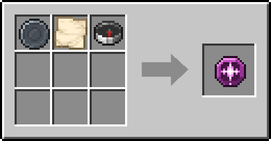 Crafting Starchart: a Blank Rune and Empty Map and Compass