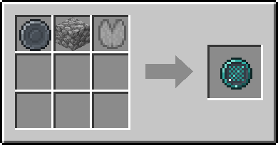 Crafting Stepstones: a Blank Rune and Cobblestone and Lily Pad