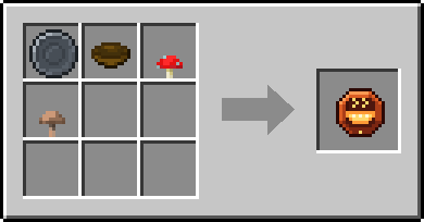 Crafting Stewpot: a Blank Rune and Bowl, Red Mushroom and Brown Mushroom