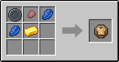 Crafting Stoneskin: a Blank Rune and Armadillo Scute, plus 2 Lapis Lazuli and a Gold Ingot