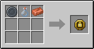 Crafting Storm Glass: a Blank Rune and Glass Bottle and Copper Ingot