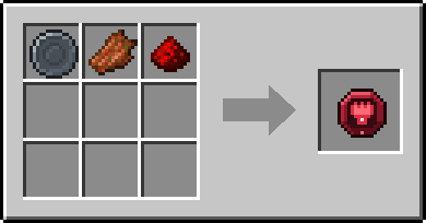 Crafting Taunt: a Blank Rune and Rotten Flesh and Redstone Dust