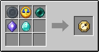 Crafting Time Skip: a Blank Rune and Clock and Ender Pearl