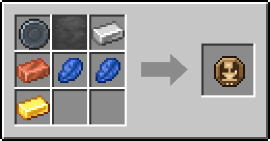 Crafting Tinker's Hum: a Blank Rune and Anvil, Iron Ingot and Copper Ingot, plus 2 Lapis Lazuli and a Gold Ingot