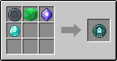 Crafting Totem: a Blank Rune and Block of Emerald