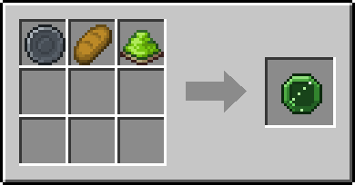 Crafting Trailblaze: a Blank Rune and Bread and Lime Dye