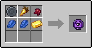 Crafting Veil: a Blank Rune and Golden Carrot and Fermented Spider Eye