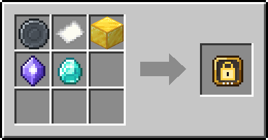 Crafting Vow: a Blank Rune and Paper and Block of Gold, plus a Mana Crystal and a Diamond
