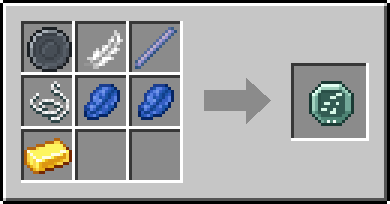 Crafting Wind Steps: a Blank Rune and Feather, Breeze Rod and String, plus 2 Lapis Lazuli and a Gold Ingot