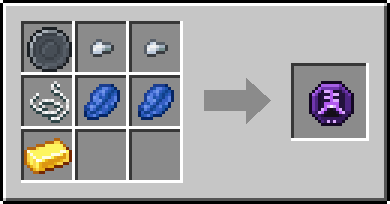 Crafting Zipper: a Blank Rune and 2x Iron Nugget and String