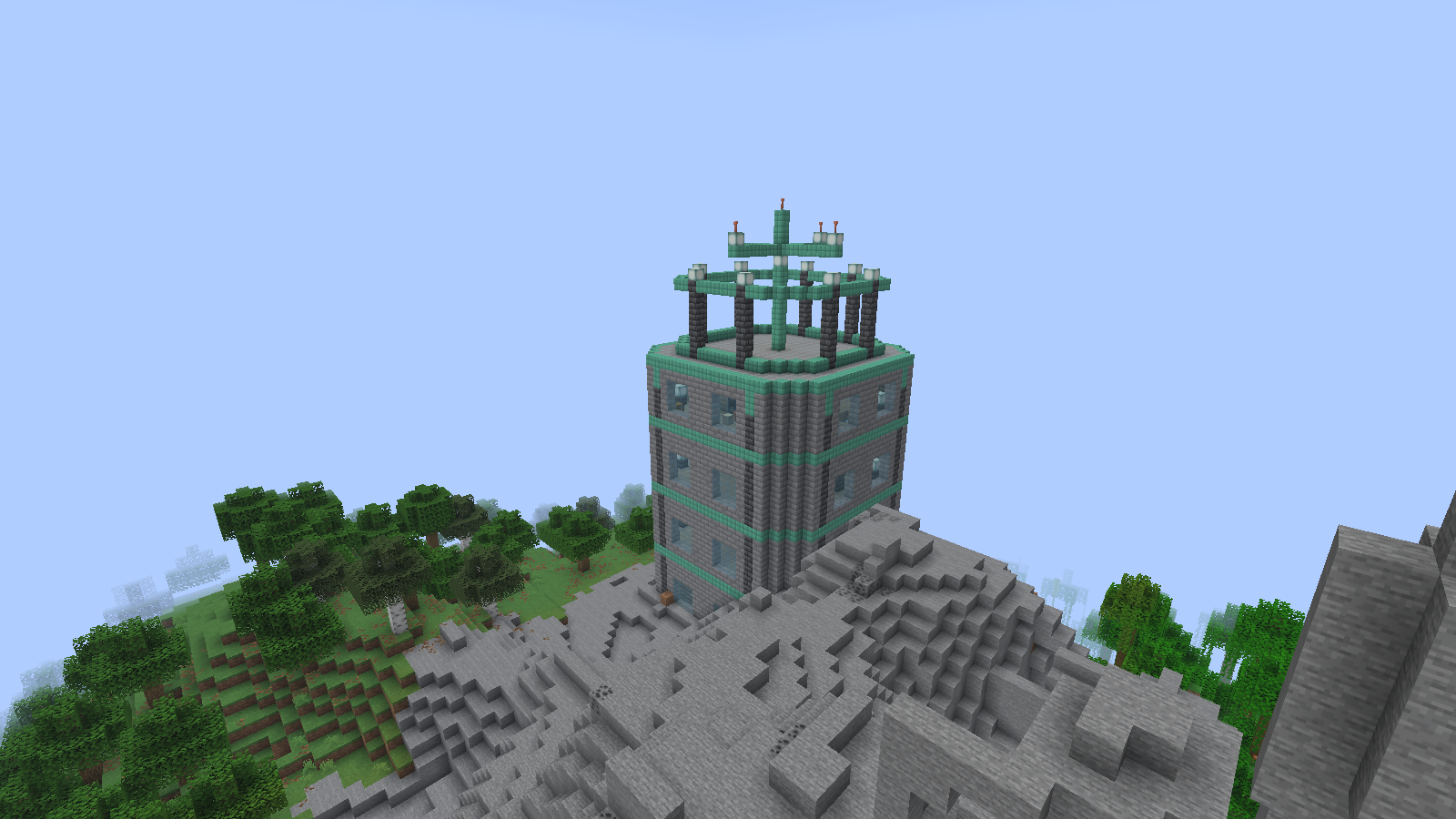 Storm Spire on mountain terrain