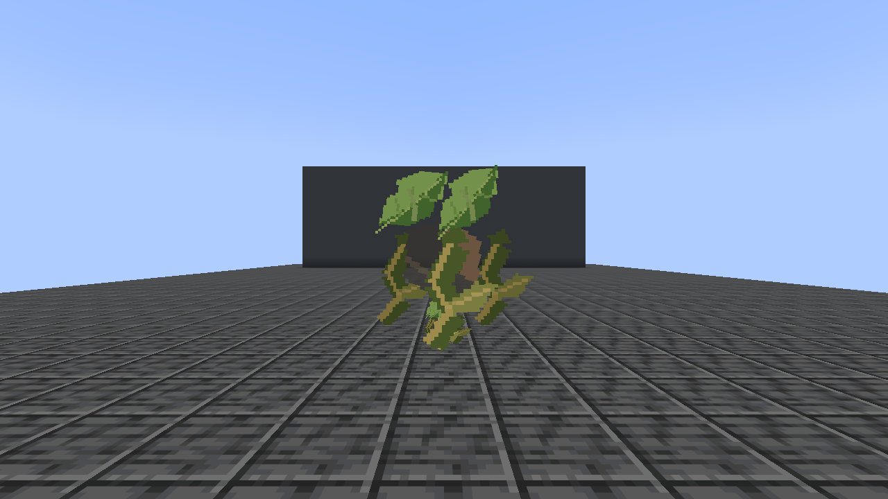Root Carry travels as folded fronds, a soil clod and carrying roots