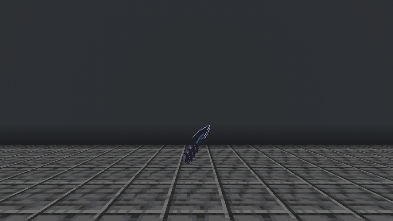 Grapple assembles a dark hook and trailing cloth in front of the caster